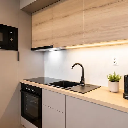 Alure Residences 5 & 24h Self Check-in, Private Parking In Front Of The Building Included, New Building, The Building Has Its Own Park With A And Outdoor Fitness, Children's Playground, Center *